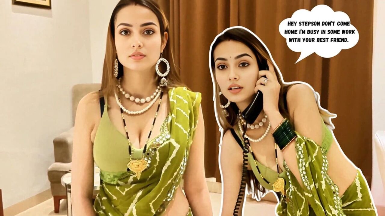 I Fuck My Friend's Hot Stepmom After She Seduced Me. in Hindi