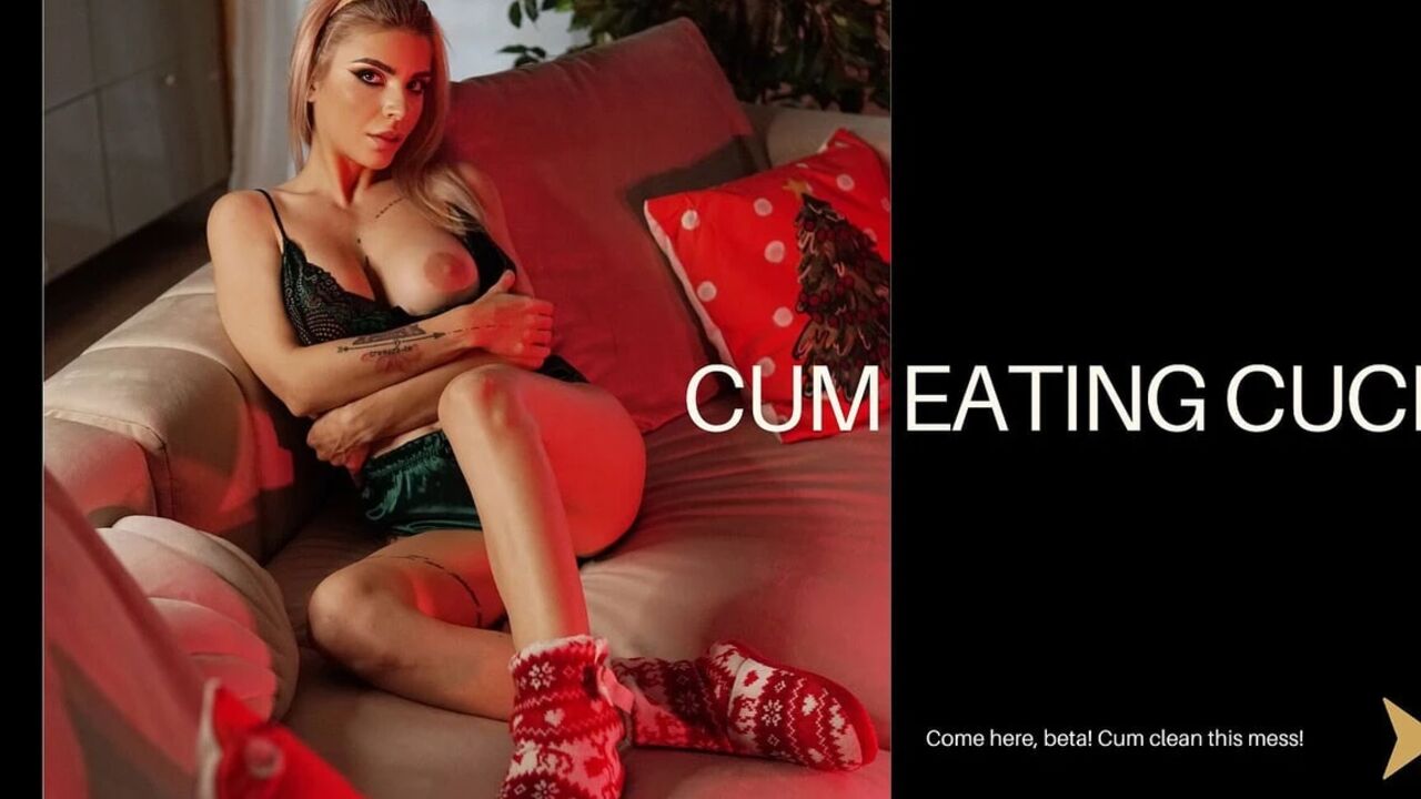 Alexa Creed's Cum Eating Cuck! You Know How Badly You Want to Clean the Mess!