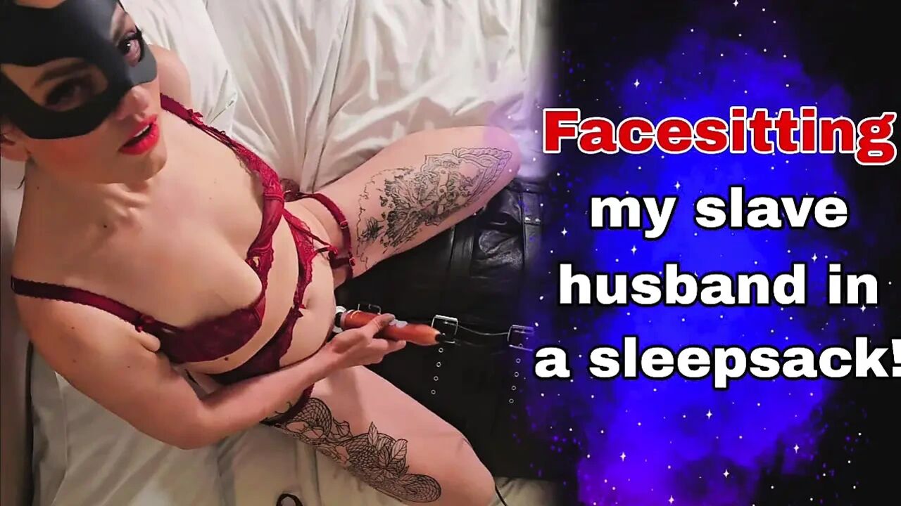 Face Sitting My Slave Husband