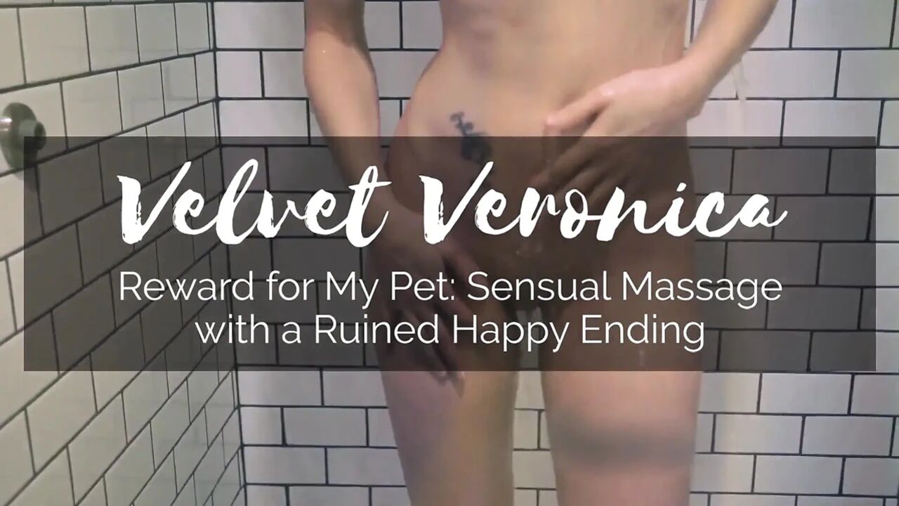 Reward for My Pet: Sensual Massage with a Ruined Happy Ending
