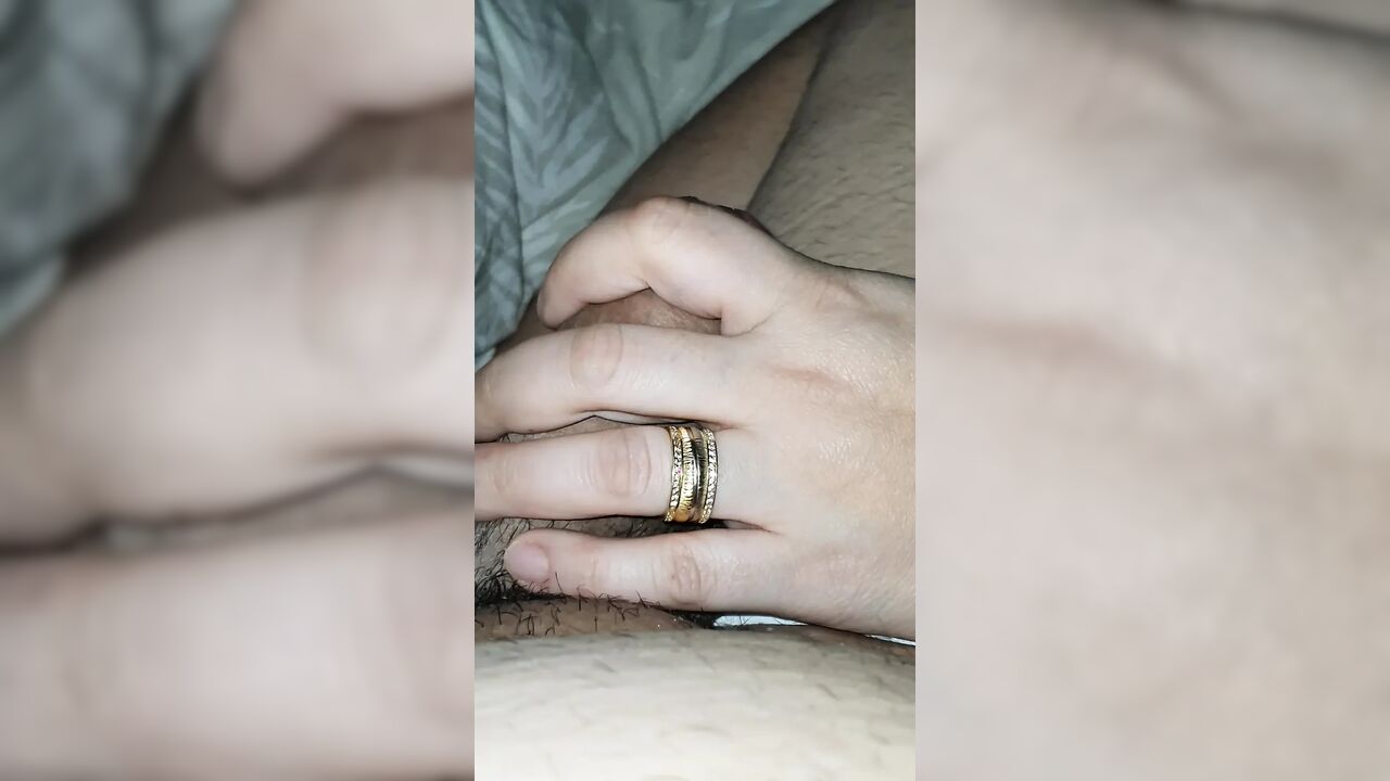 Step son on his birthday wishes a handjob from step mom and he get it