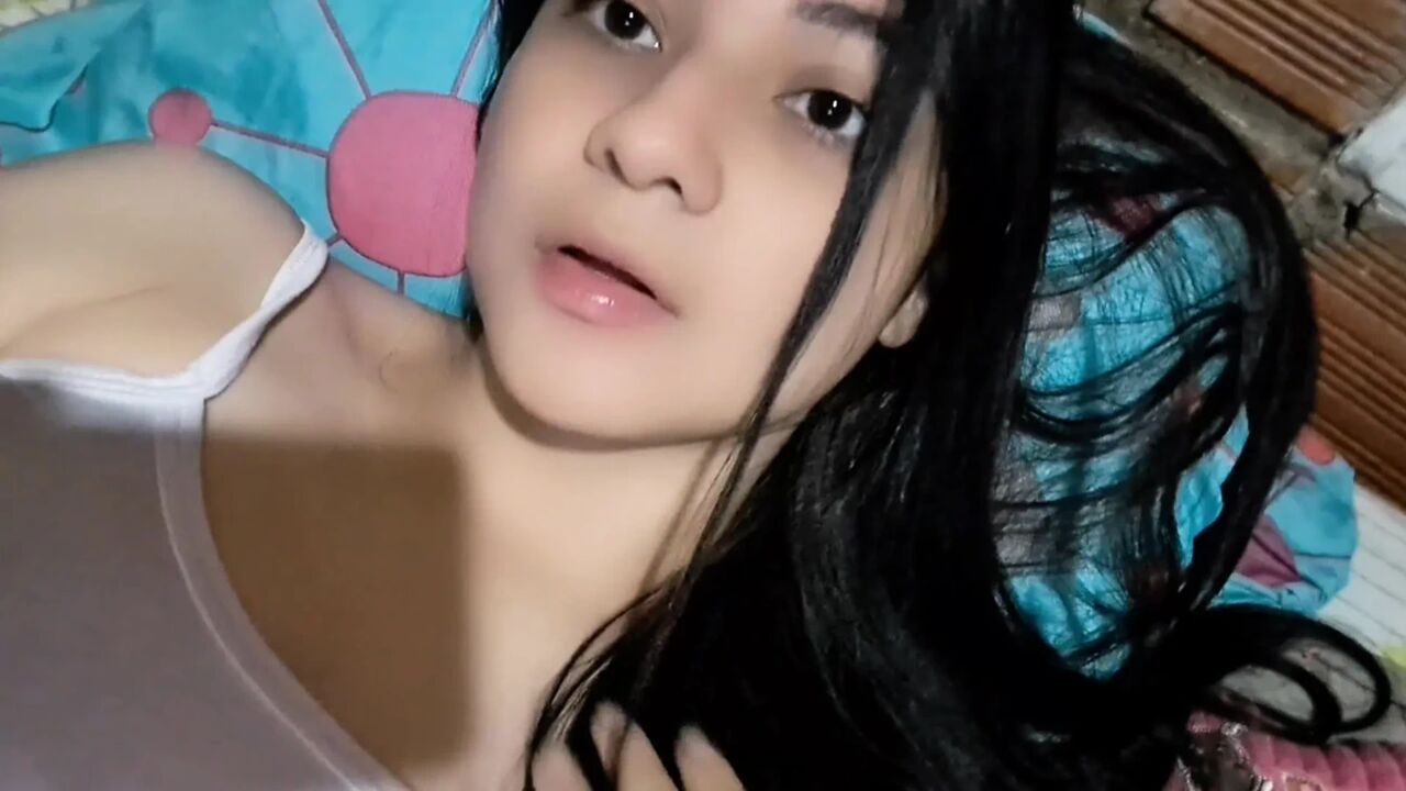 Fucking pillow naughty student waking up horny as fucked and masturbation itself
