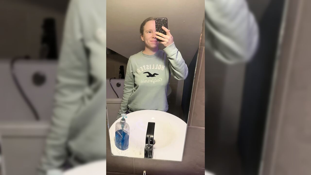 Undressed in the Bathroom