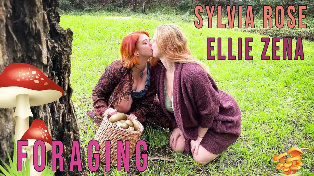 Lesbians With Massive Tits Pick Mushrooms and Fuck