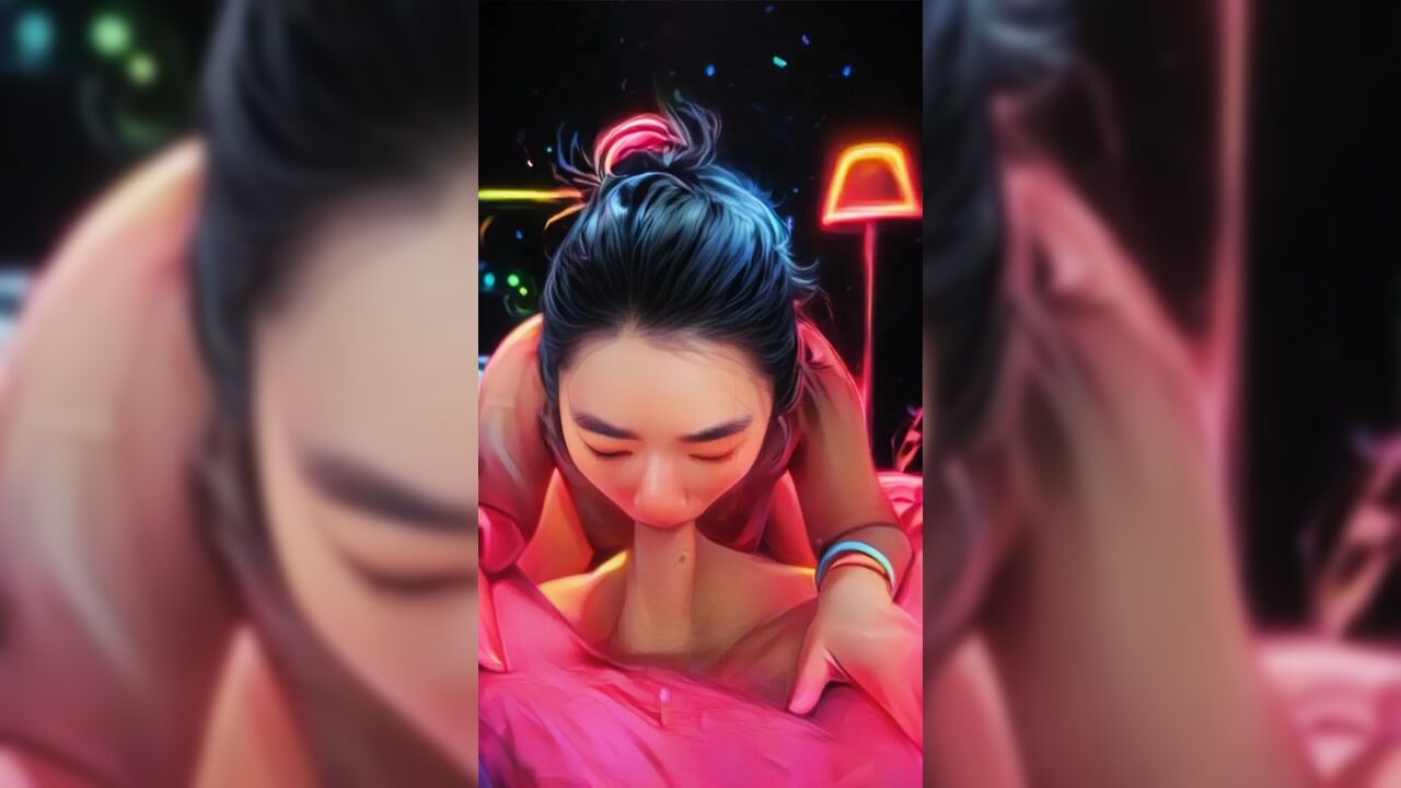Real Life Anime GF Sucks BWC - POV Blowjob with Oral Creampie