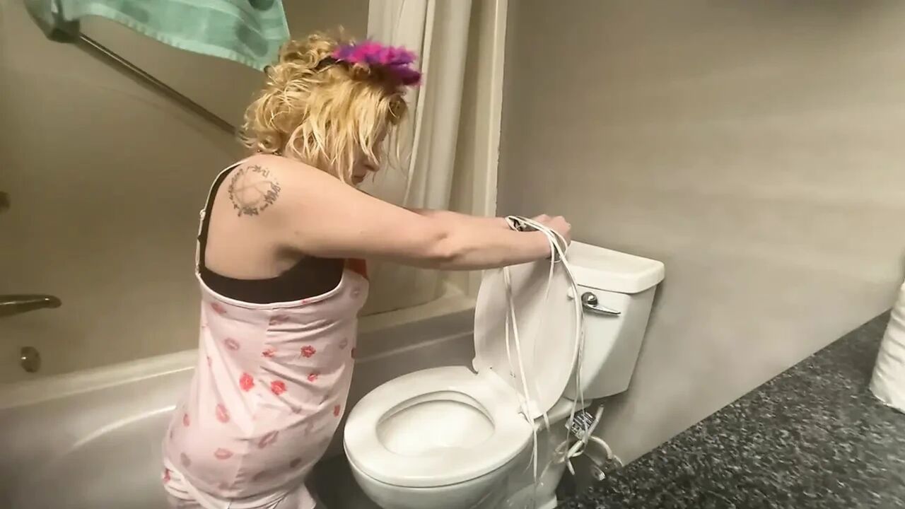 Tied to the Toilet