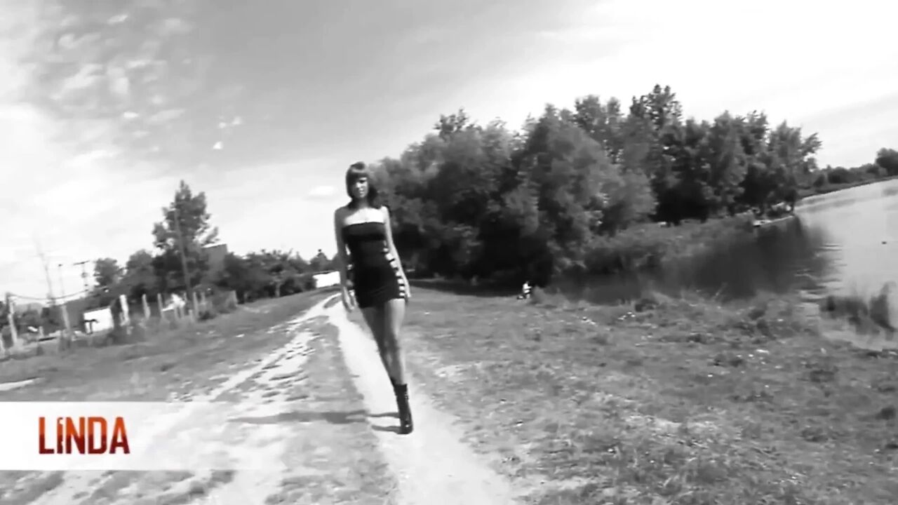Outdoor Tease and Only Anal with Linda and a Cock
