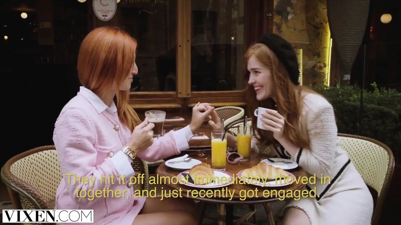 VIXEN A Rich Couple Share A Perfect Redhead On Vacation