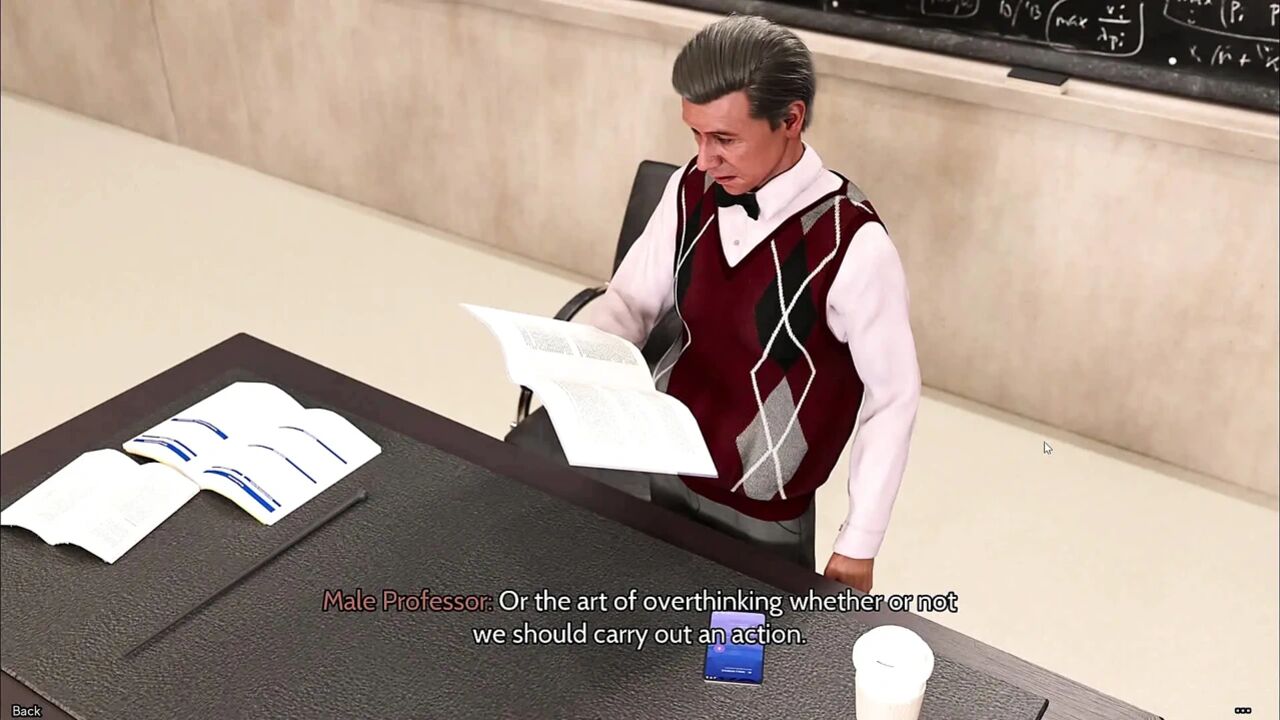 Hot MILF Teacher Uses an Empty College Classroom to Pull Stud Into Slow Desk Sex (3D Gameplay)