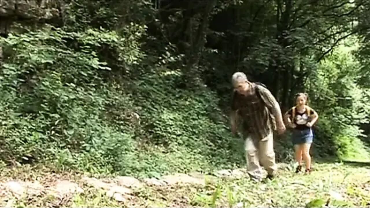 Dirty old pig bangs a cute teen