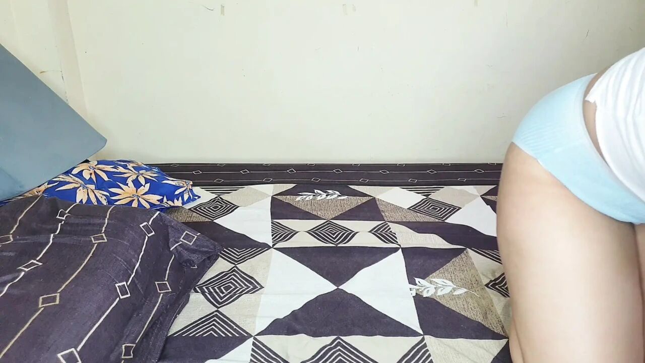 Indian stepsister Big ass honors with merciless cock and cream