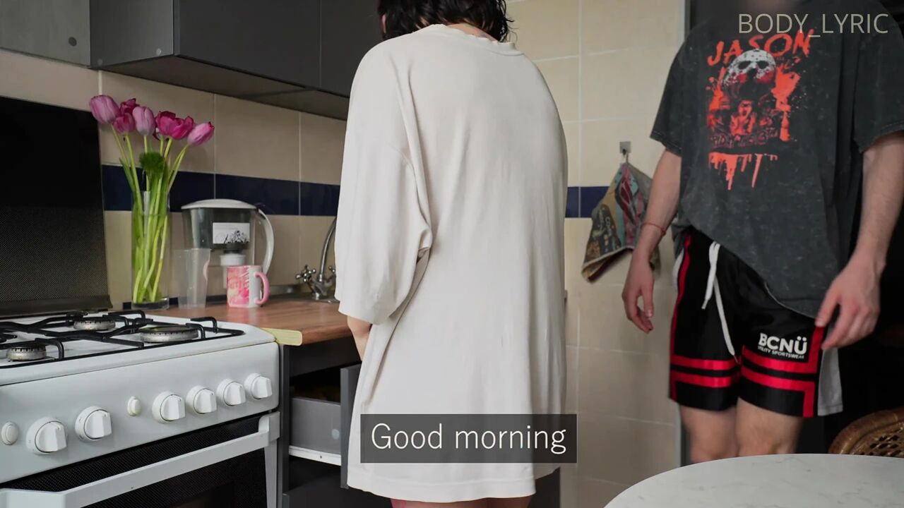 Vibey morning sex between two neighbors