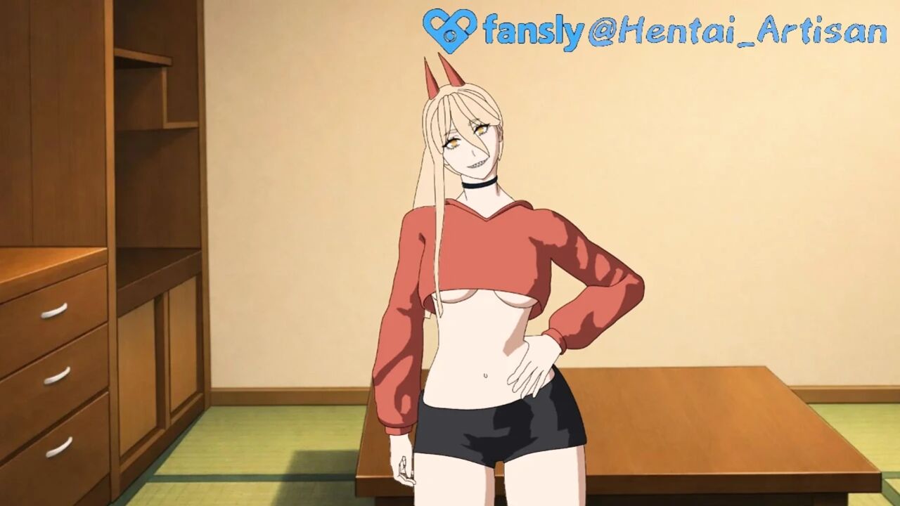 Power Chainsaw Man Hentai – Hentai Artisan Deepthroat POV Blowjob Eye Contact, Best Uncensored Animation, Rule 34