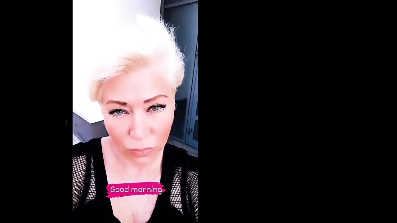 Blowjob, dogging, conversations of mature spouses, cock in pussy close-up and just a beautiful mature blonde with long hair!