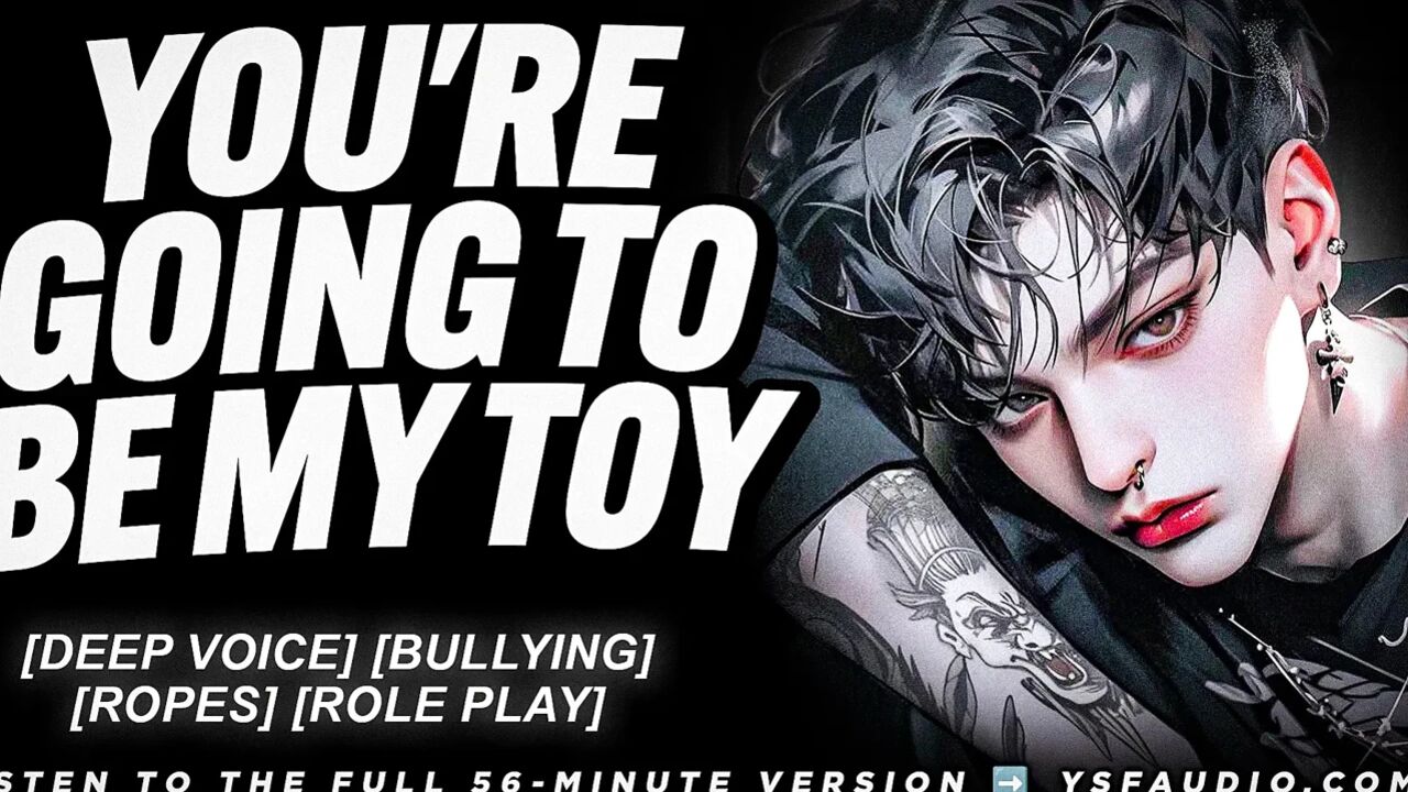 m4f asmr roleplay - Mean Goth Bully EDGES You To TEARS
