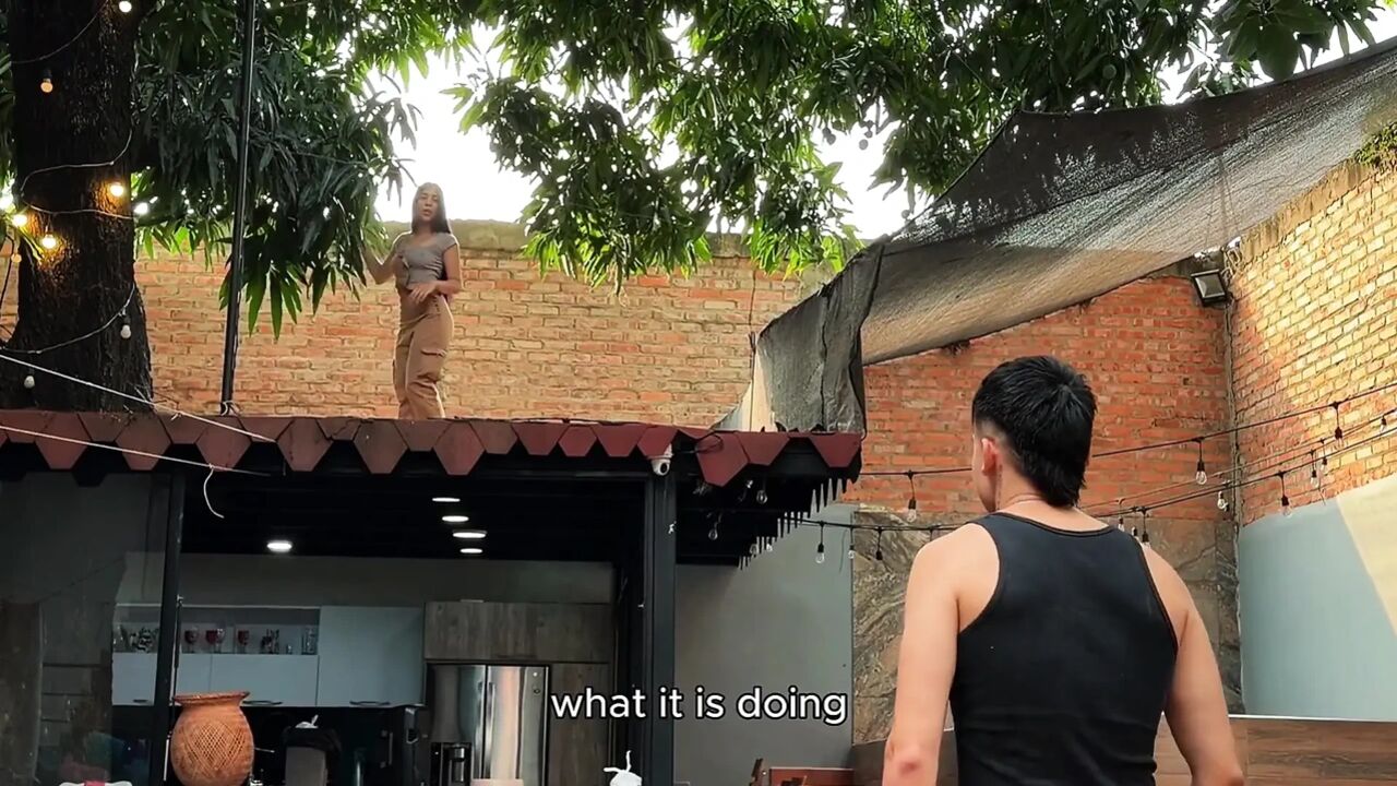 I Caught My Colombian Neighbor up Stealing the Mangoes From My Tree and We Ended up Fucking in the Yard! - Space Productions