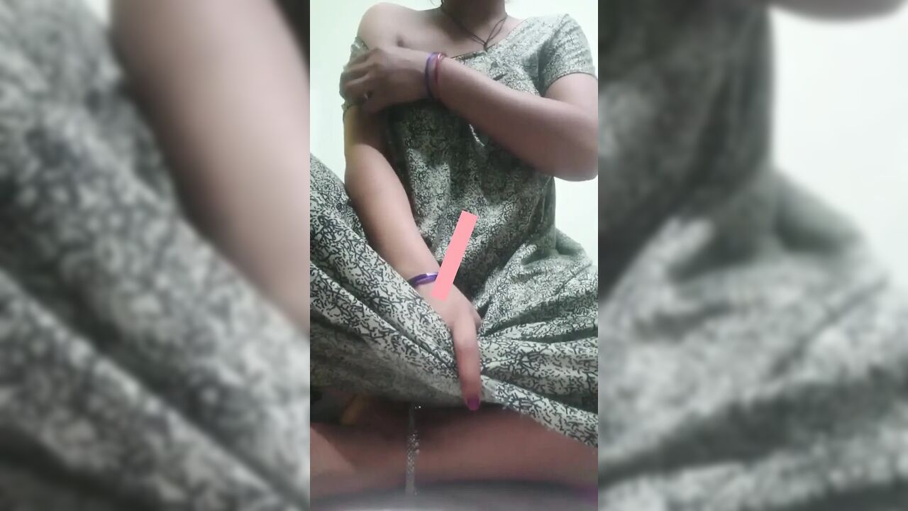 Desi Beauty in Elegant Gown - Slow Tease & Intense Solo Play - No Face - 4K Ultra HD