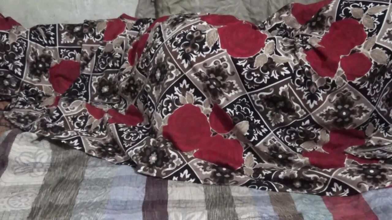 Stepmom sharing bed with stepson