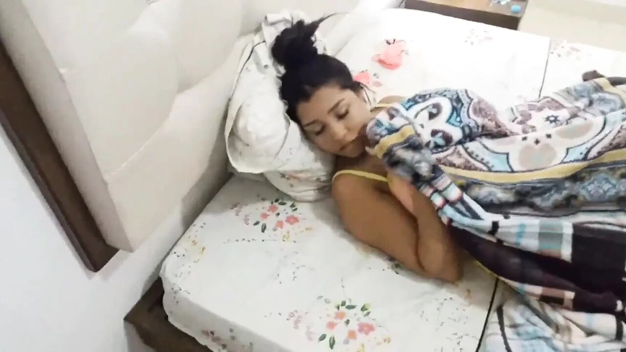 My Hot 18 Year Old Stepsister From New York Gets Into My Bed When Im Watching TV