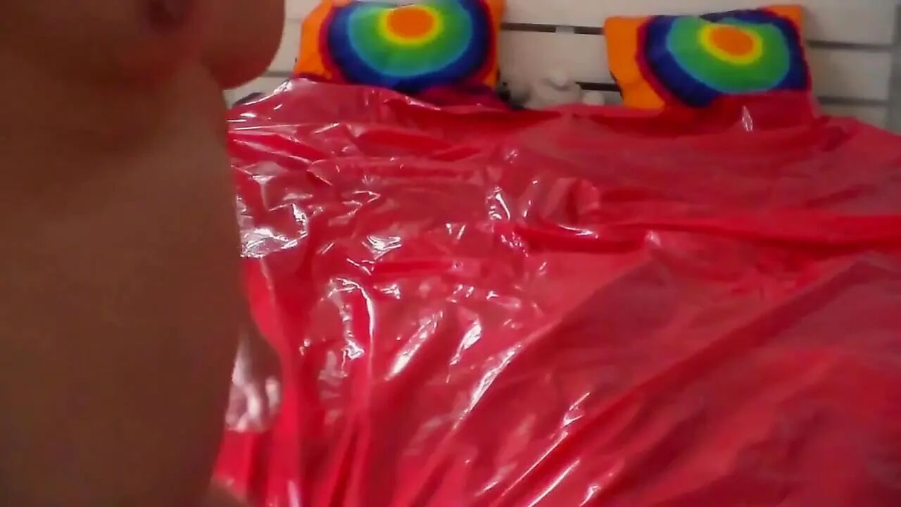 Jen is giving John a hot handjob