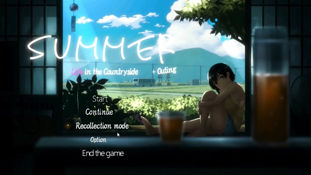 Hentai Game – Summer - Hot Busty Woman in Bath - Paizuri & Titjob Focus
