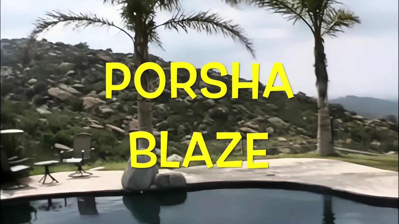 Porsha Blaze Cant Resist the Hard Dick
