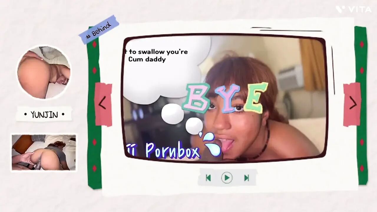 I Caught Him Watching Hentai Porn Lol so I Let Him Use My Ass to Jerk off Christmas Fuck