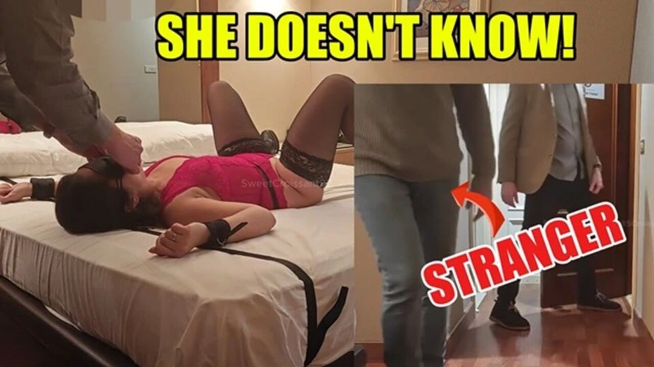 Husband's Surprise Gift: Blindfolded French Wife Left Alone with a Strange - Catrine Croissant