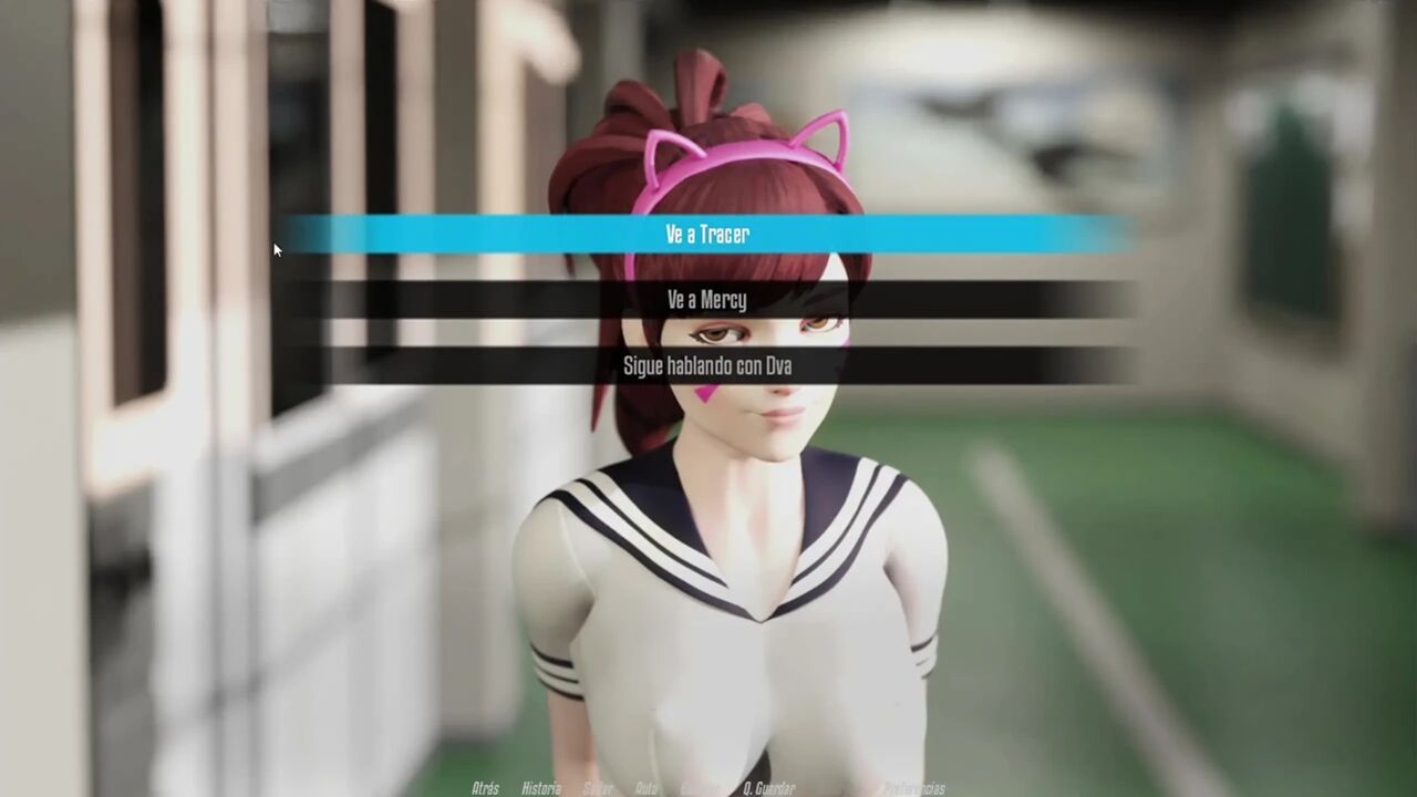 Overwatch XXX - Fucking Pink Lady's Pussy from Overwatch - Mercy's Route