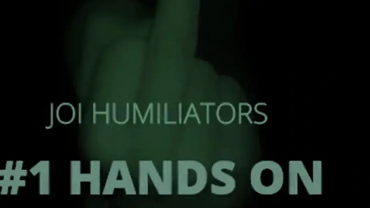 AUDIO ONLY - 1 Hands free humiliator