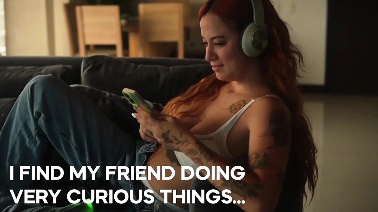 Interracial: I Catch My Roommie Masturbating, and It Turns Me on so Much That I Give Her a Good Fuck During Her First Lesbian