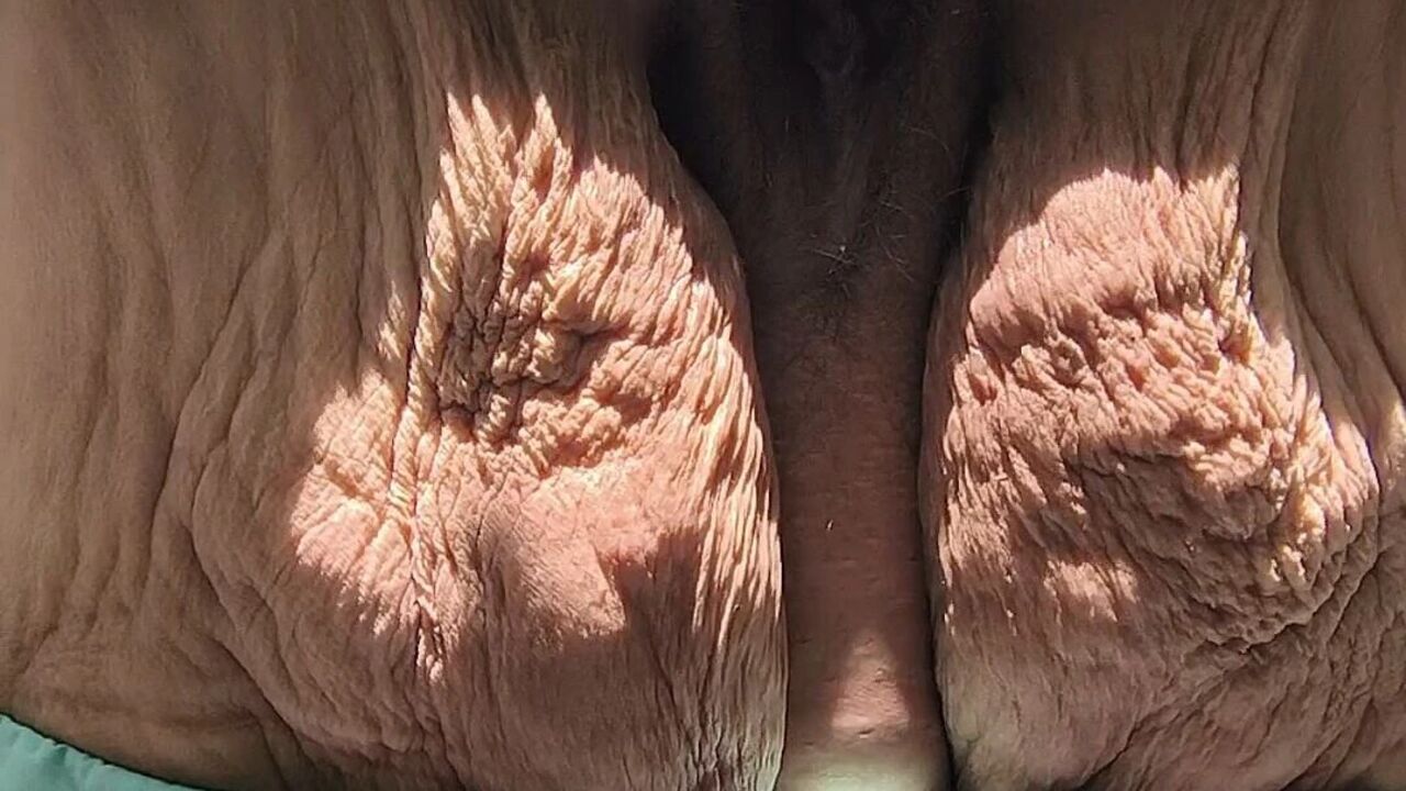 In the Woods Ass Bent Over