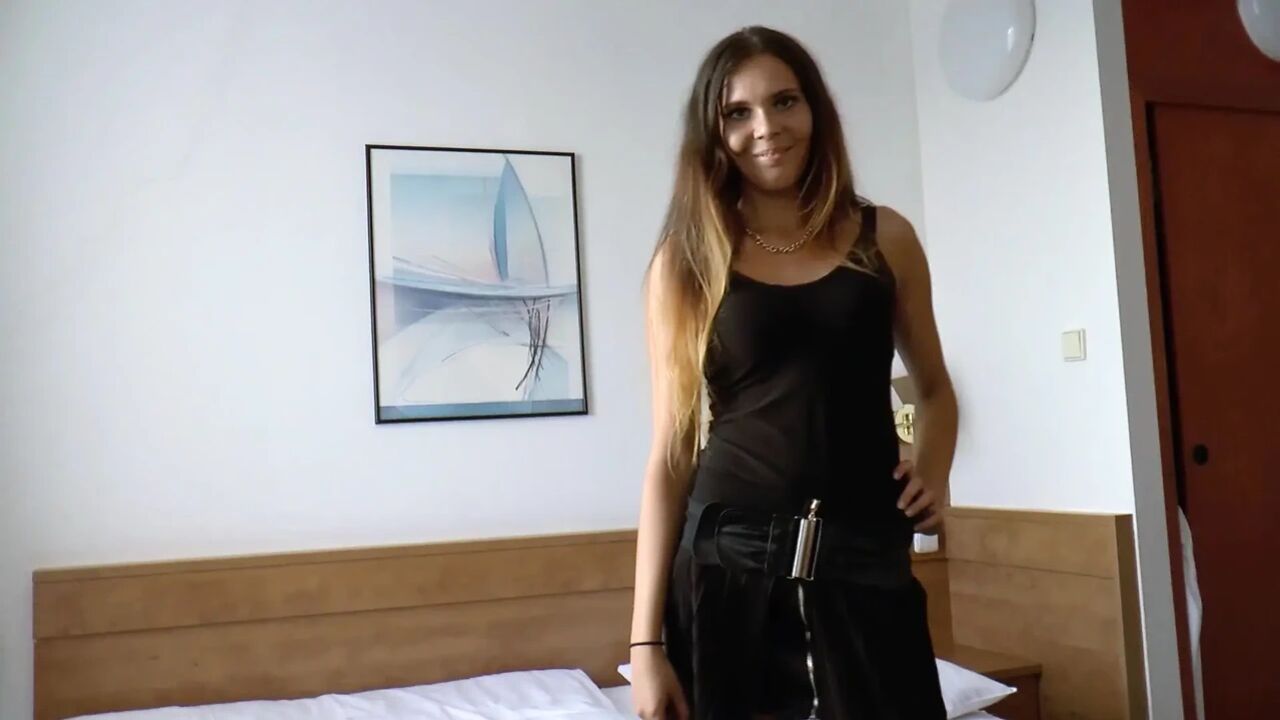 Dieter Casting Hot Pussy Spread and Creampie Fuck