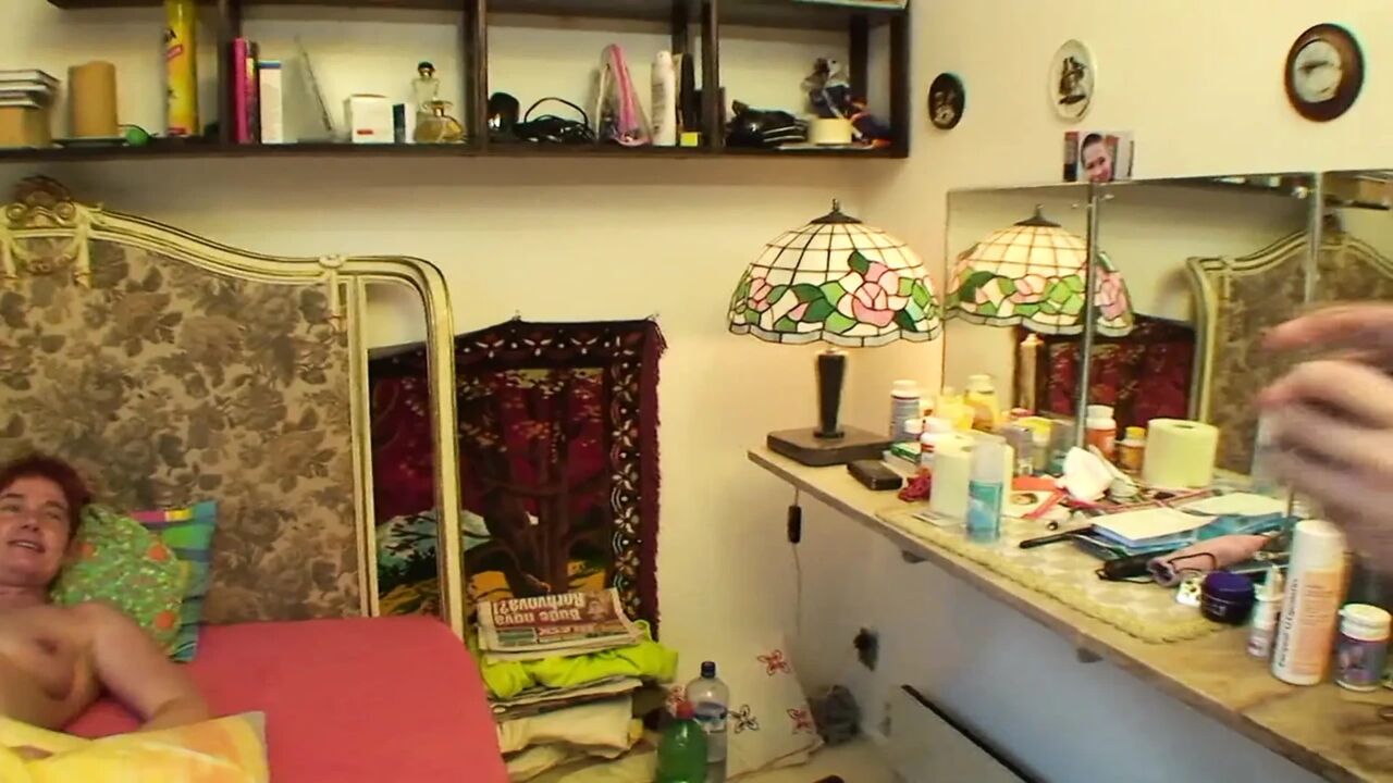 Colored hair mature whore gets her hairy pussy and ass hole slammed