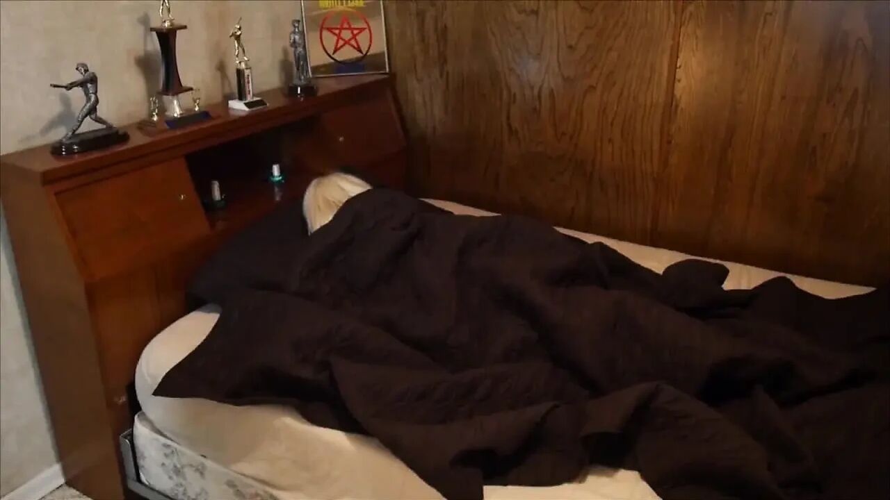 Stepmommy wakes you up with blowjob and fucks you