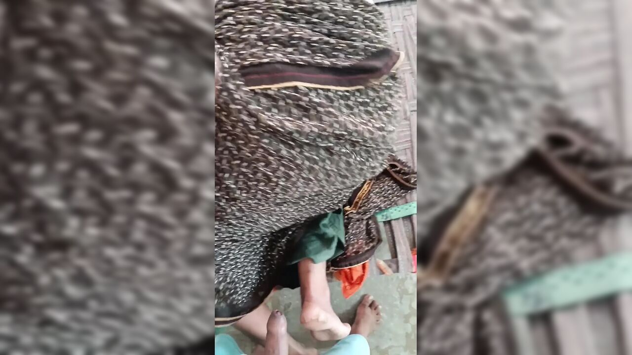 Today I made my elder stepbrother's wife, my real sister-in-law sucked her fat ass hard on the bed.