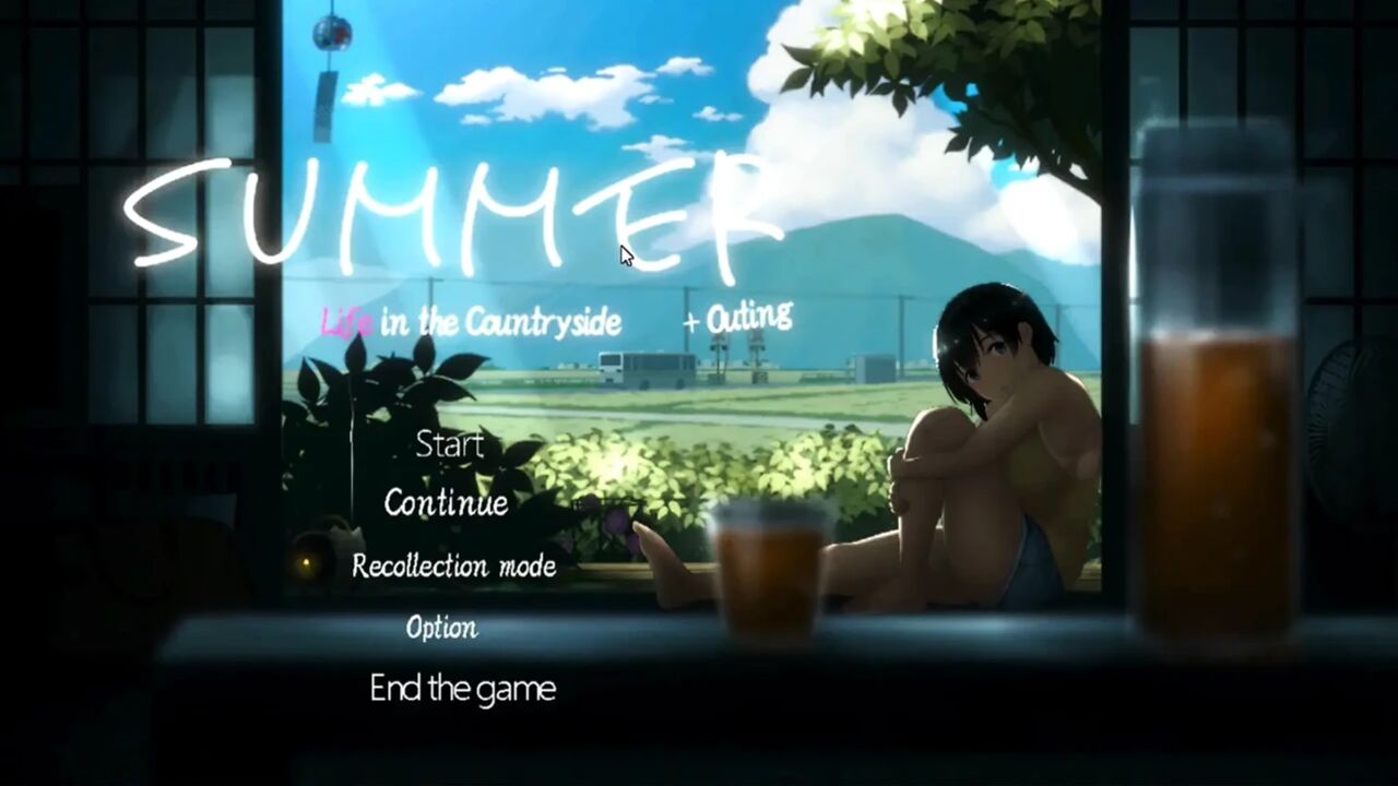 Hentai Game – Busty Countryside Beauty in a Passion-Filled Summer Scene
