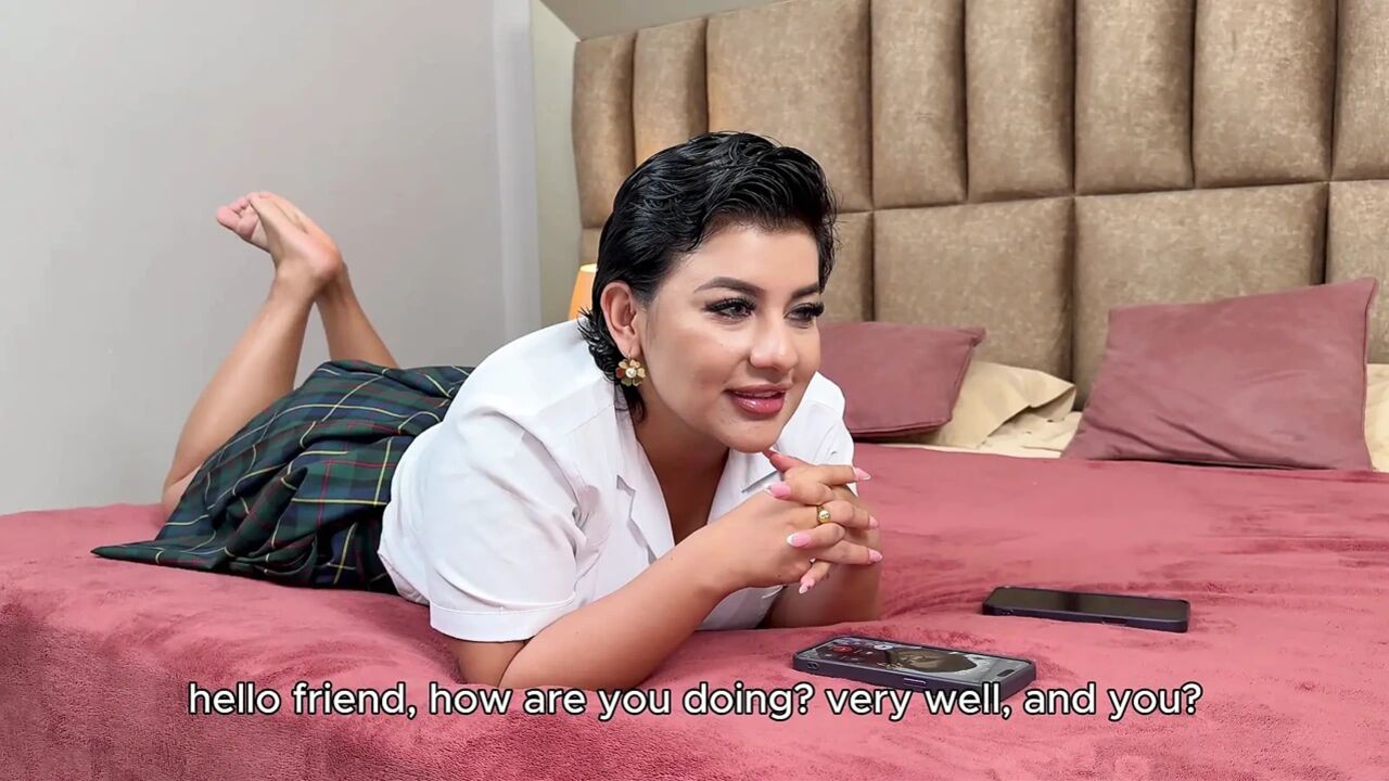Horny Naty ends up with her assistant's big BBC in her tight pussy