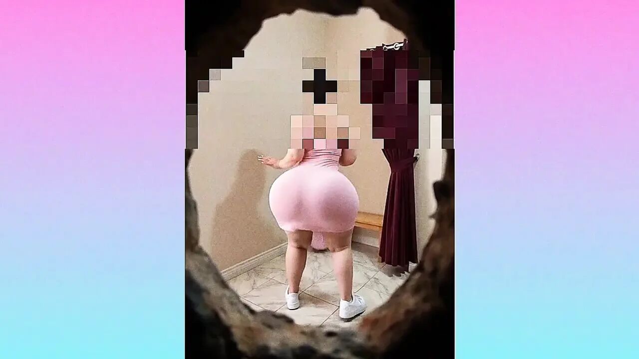 They filmed me naked with my huge ass
