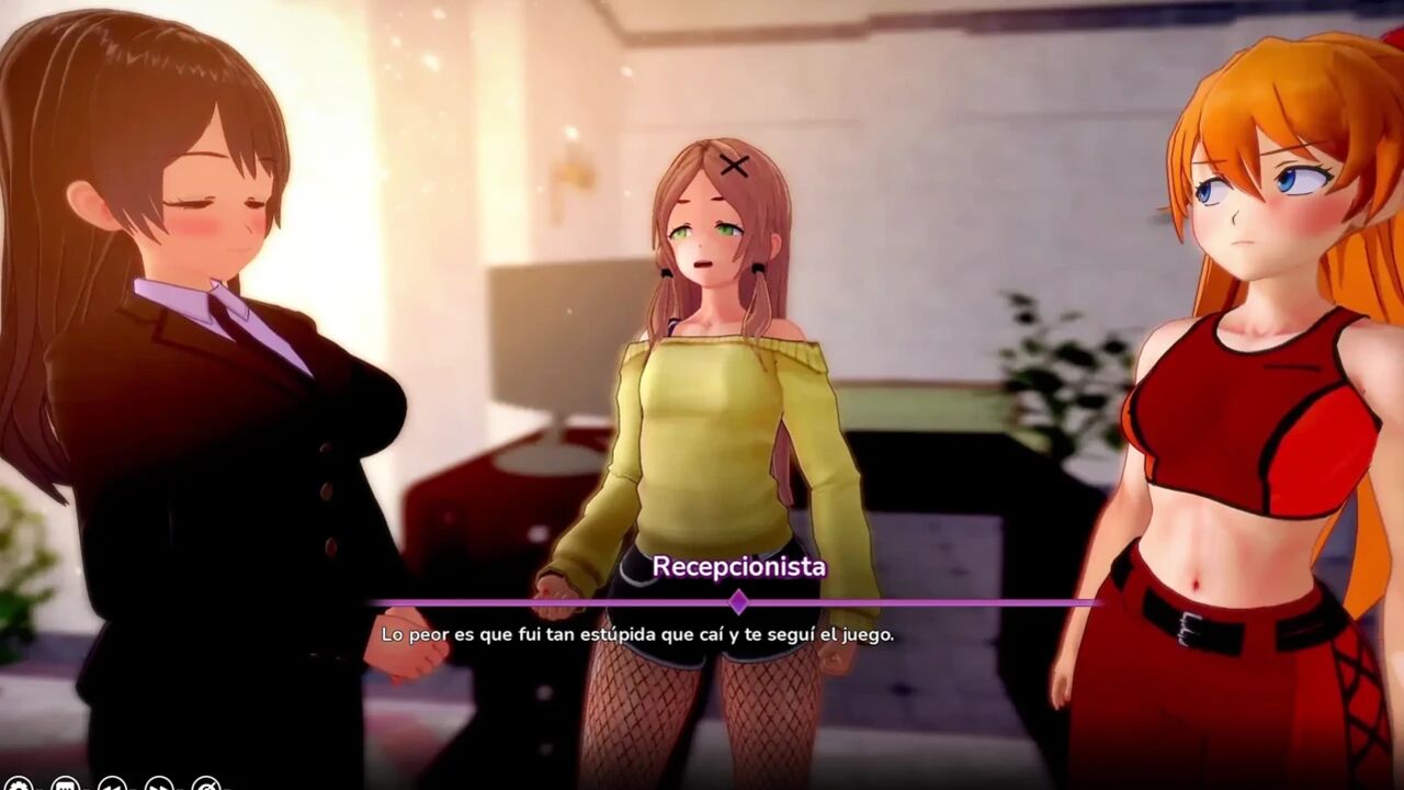 My Hentai Fantasy - The Deal With Asuka From Evangelion To Fuck Her Pink Pussy