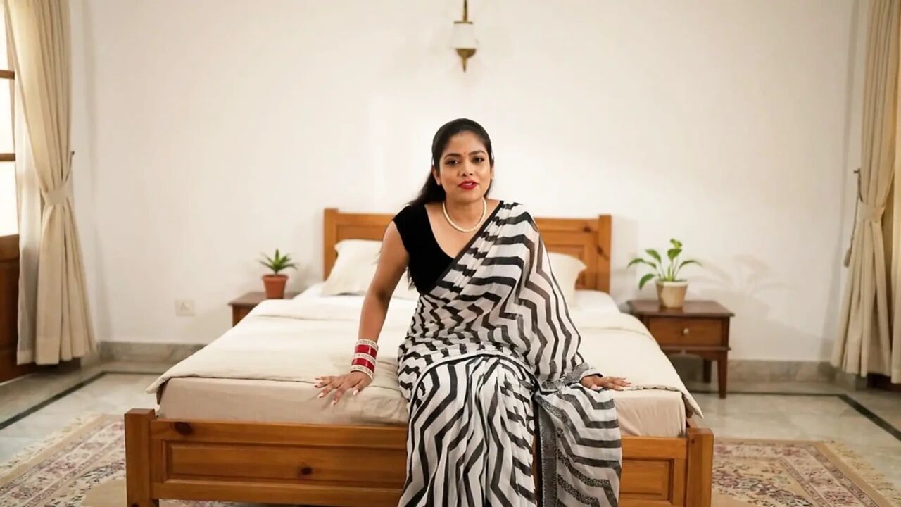 Big ass indian bhabhi best blowjob and fucking pussy doggy style with desi saree removing