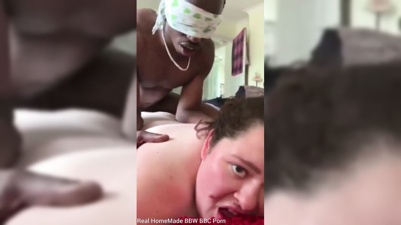 British BBW put a blind fold on me let me fuck a ass moaning orgasms