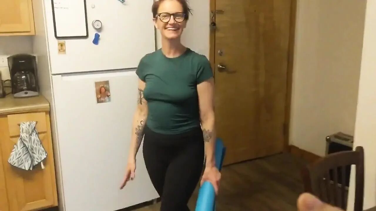 Autumn Nude Yoga