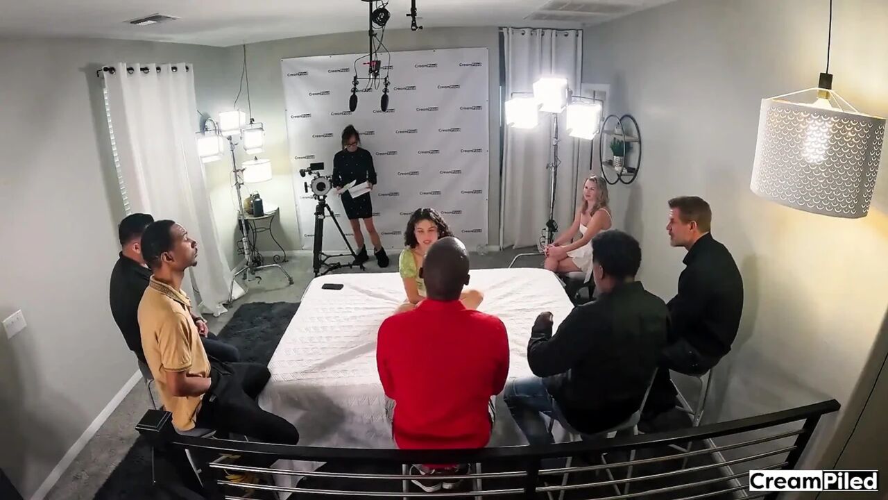 Interview with Satine Before Her Group Sex Gangbang