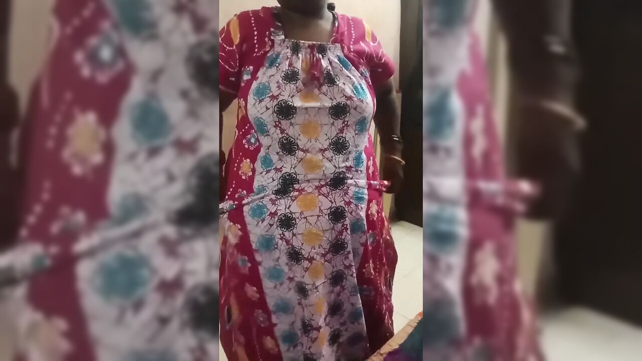 Tamil Woman Pretends to Take off Her Clothes in Front of Her Husband