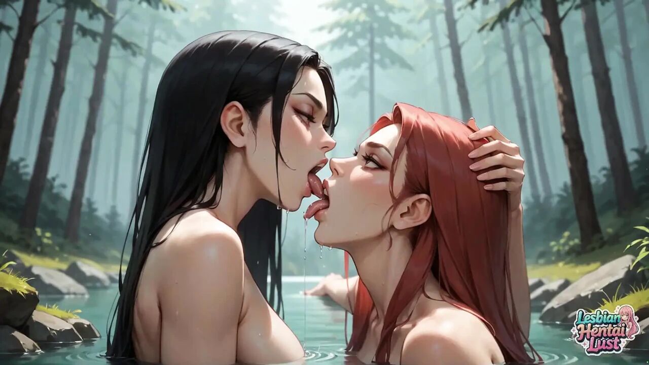 Seductive Lezzies Dip Into the Misty Woods Blast and Share the Greatest Embrace - Lezzie XXX!