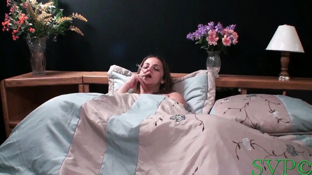 Horny BBW Smoking Stepmother and Stepson Surprise Each Other