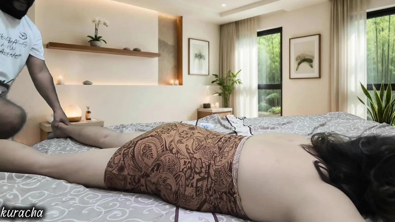 Where Relaxation Turns to Temptation. He's Hands, Her Weakness.