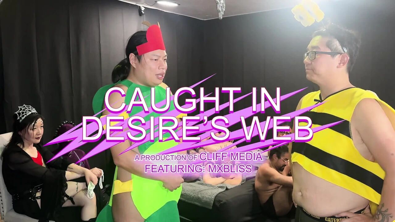 Caught in Desire's Web - Kinky Rope Orgy - Cliff Media Productions