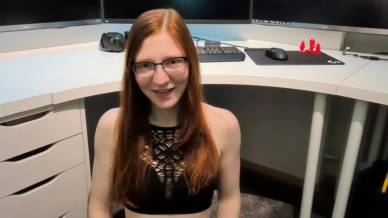 -greedy teen swallows cum for the first time